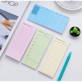 10 Note Ghi Kế Hoạch - Bảng Lập Kế Hoạch Hàng Ngày - Check List/ To Do List Note ShopQuaTangPro