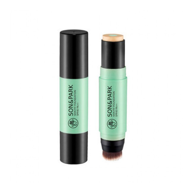 Kem Nền Dạng Thỏi Dành Cho Da Nhờn SON&PARK Màu Sáng 21 18g Skin Fit Foundation