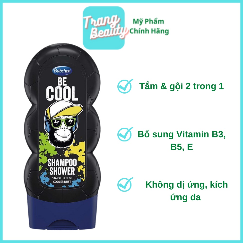 Sữa Tắm 2in1 Bubchen BE COOL 230ml