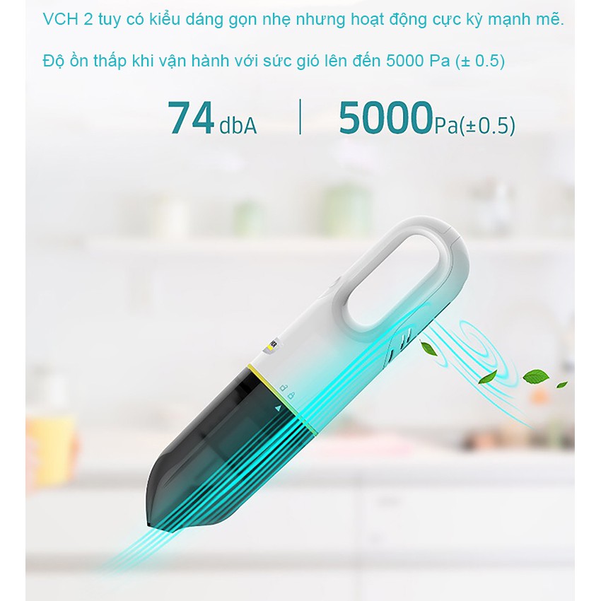 Máy hút bụi cầm tay chạy Pin Karcher VCH 2