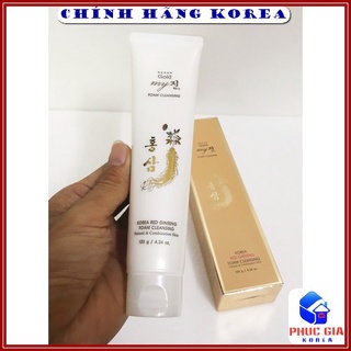 Sữa Rửa Mặt Sâm Vàng My Gold Hàn Quốc
