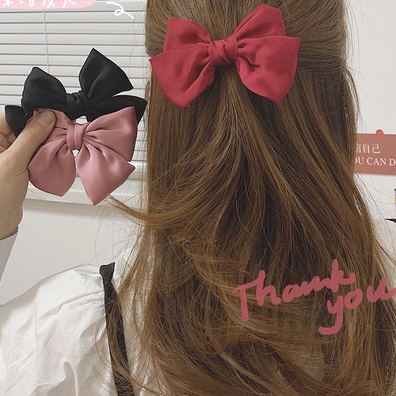 Kẹp Tóc Hình Nơ Dễ Thương Thời Trang Thanh Lịch Phong Cách Hàn Quốc A230 Warm&amp;Cute