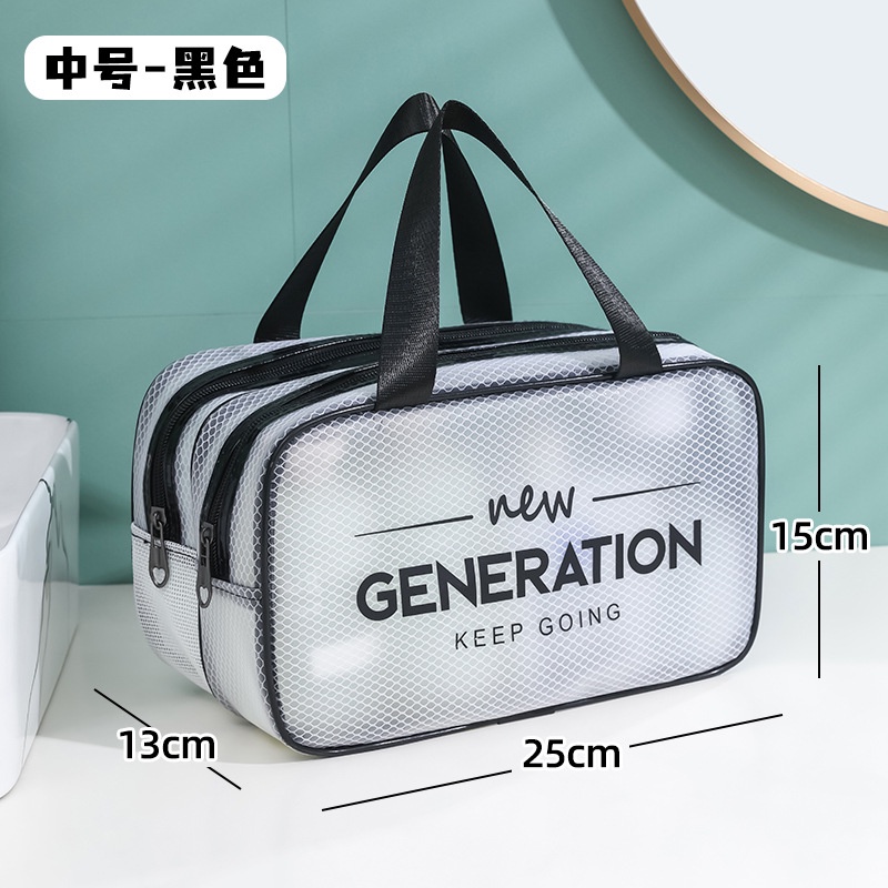 Túi Đựng Mỹ Phẩm Bằng EVA Chống Thấm Nước Sức Chứa Lớn Tiện Dụng