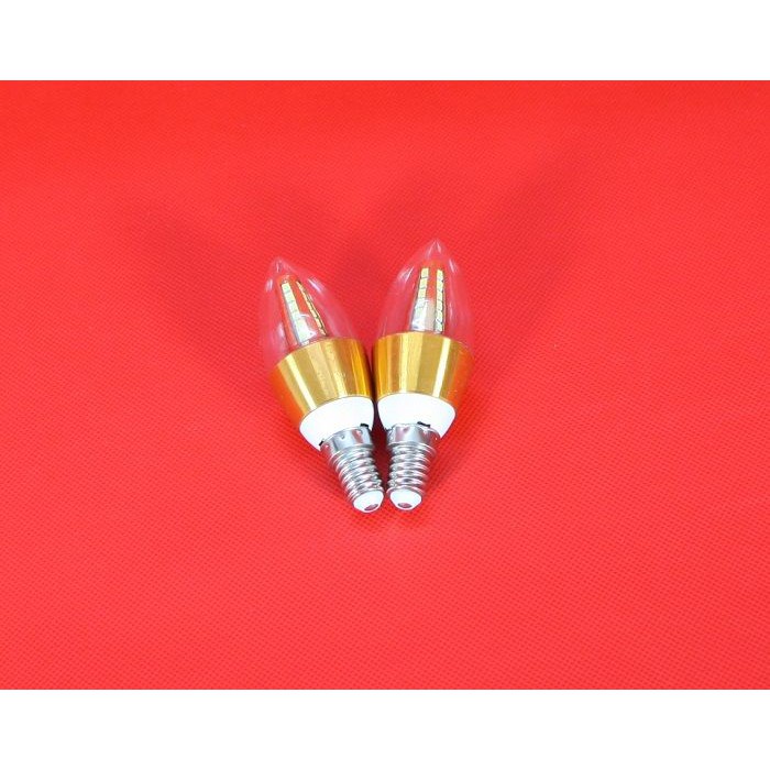 Bóng đèn LED C35 4w hình quả nhót đổi màu đui E14