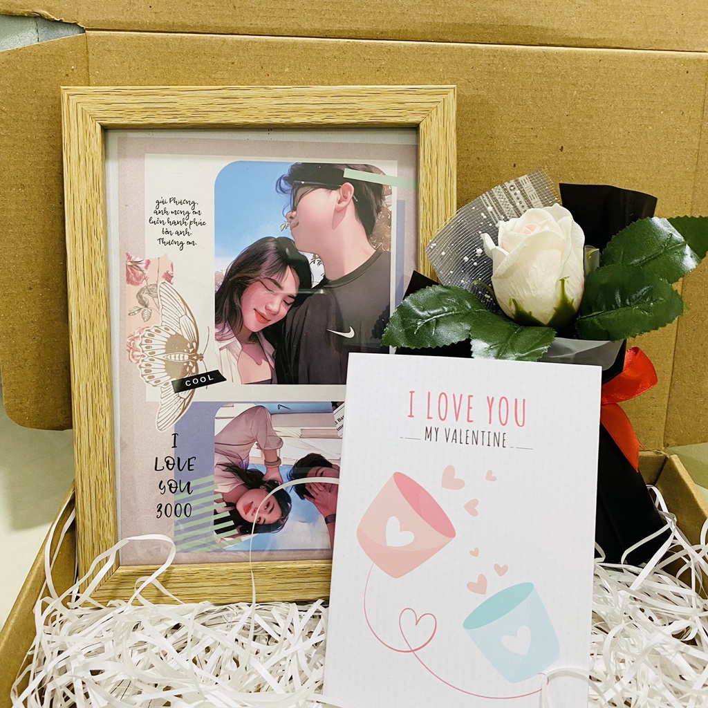 Love box - Khung ảnh kỉ niệm thiết kế theo yêu cầu