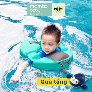 Phao bơi không bơm hơi cho bé từ 8 tháng 1 2 3 4 tuổi phao tập bơi chống lật Mambobaby