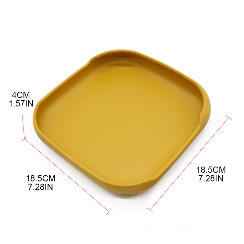 Bát Ăn Silicone Có Cốc Hút Dành Cho Trẻ Em