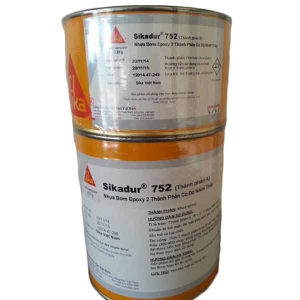 Sikadur 752- Epoxy 2 thành phần xử lý nứt bê tông