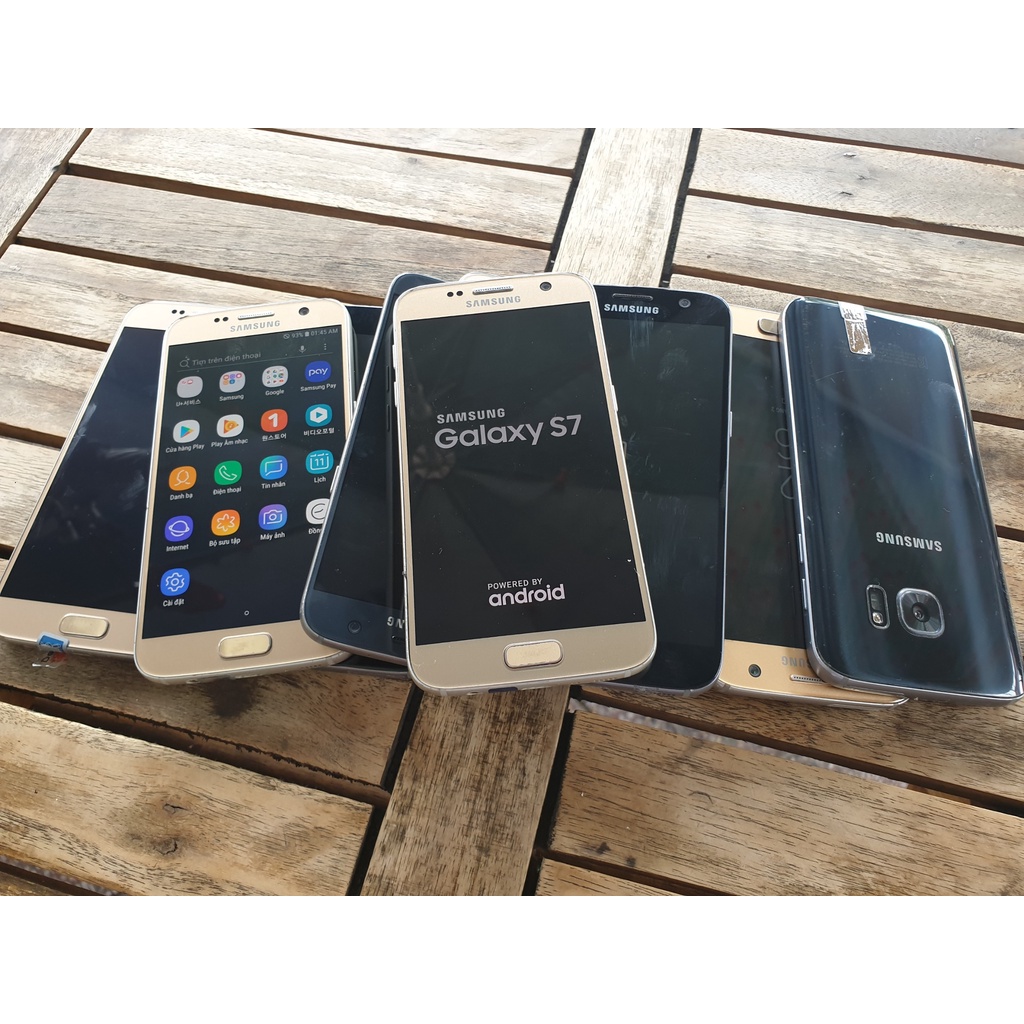 Điện thoại Samsung Galaxy S7 Máy Cũ 1 sim Chip Exynos 8890 / Snap 820 - Rom 32GB Ram 4GB Màn Super Amoled 5.1'