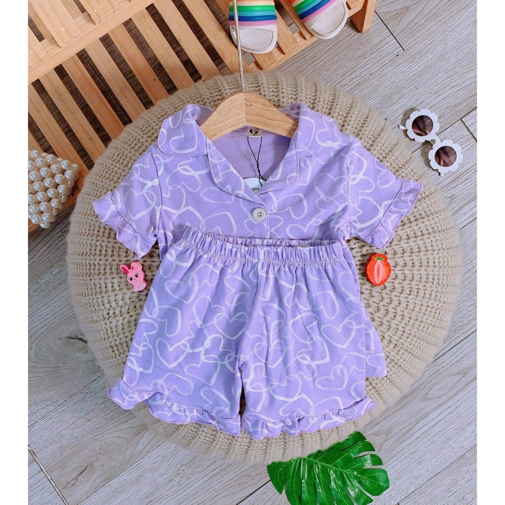 Lyvyshop - (Cotton SG chính phẩm) Thanh lý lẻ ri sỉ còn sót lại, bộ pizama cho bé gái 09-28kg