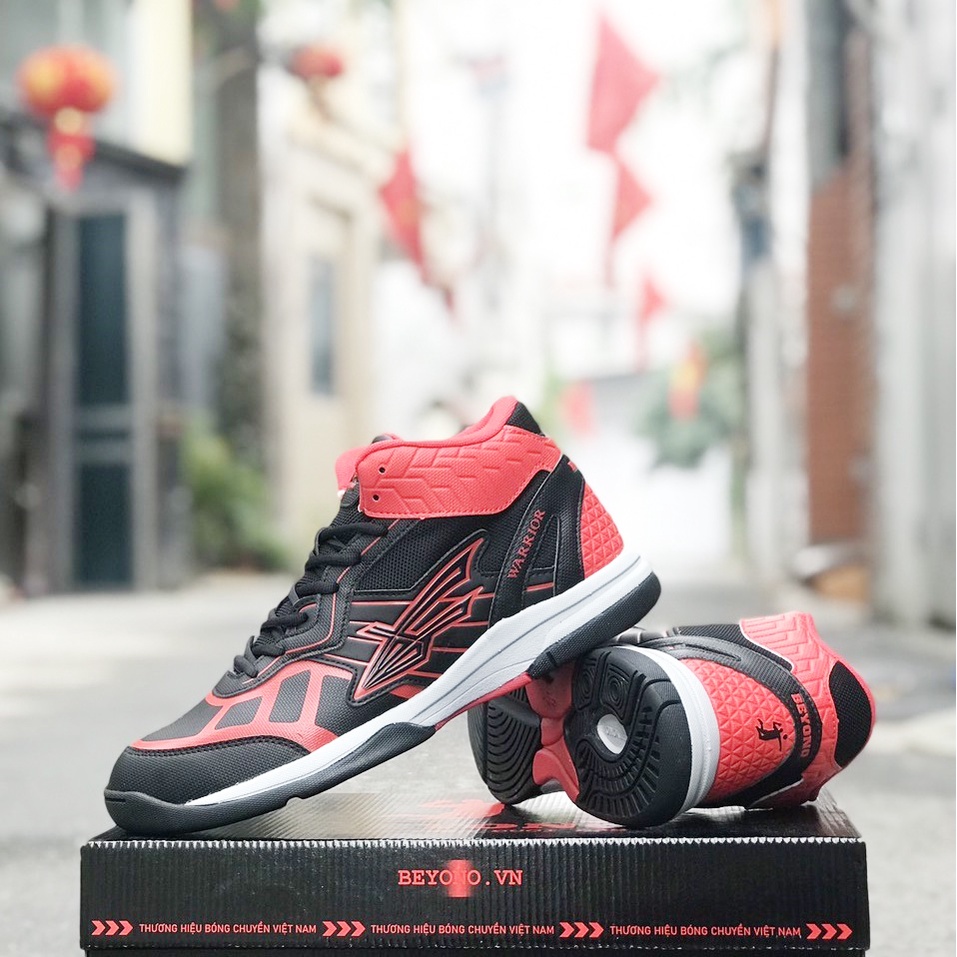 Giày bóng chuyền Beyono Warrior màu đỏ - Chính hãng
