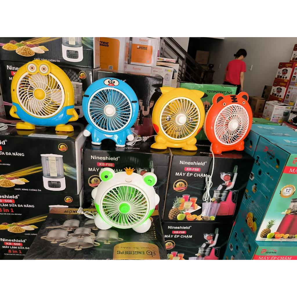Quạt mini hình hổ cute để bàn cắm điện văn phòng, Quạt văn phòng để bàn mini hình hổ cute cắm điện