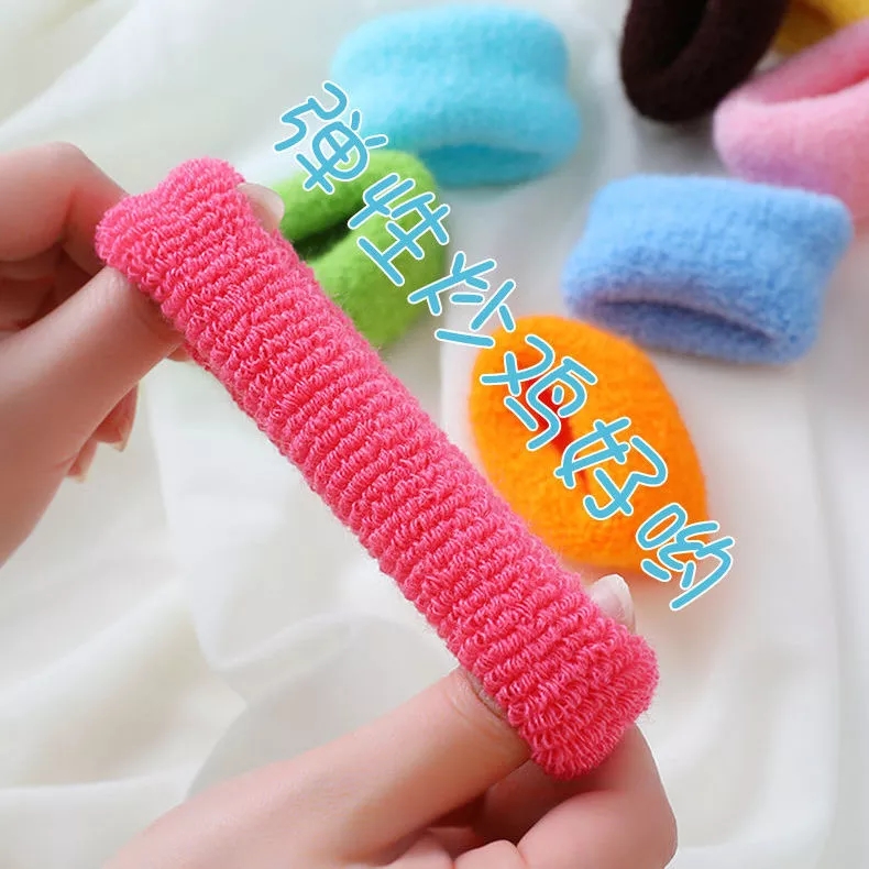 Dây buộc tóc co giãn nhiều màu tùy chọn thời trang cho bé gái