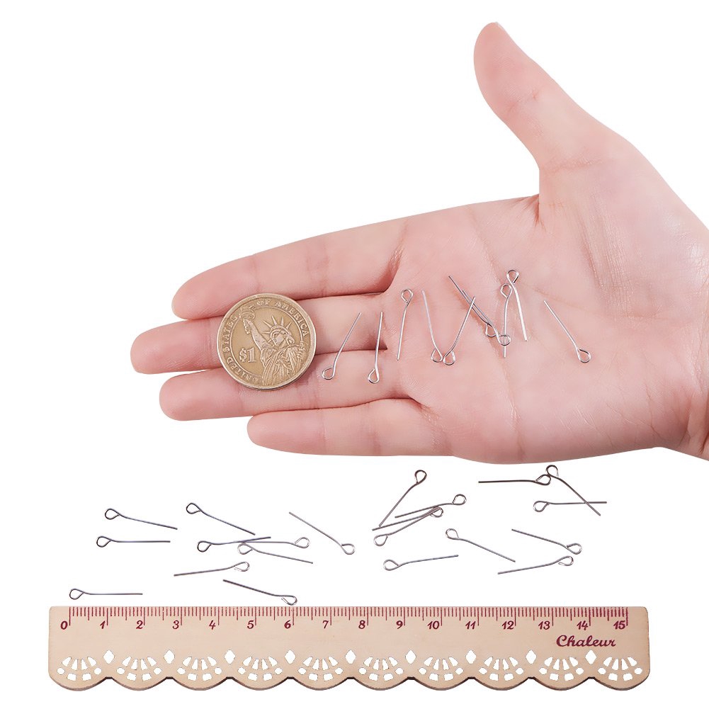 Set 10-400 Ghim Cài Bằng Thép Không Gỉ 304 Hai Mặt Nhiều Màu Sắc Tiện Dụng 15-50mm