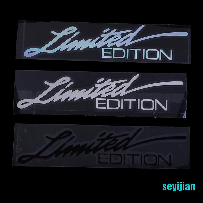 Sticker Vinyl 3D 16CM * 3.8CM Dán Trang Trí Xe Hơi