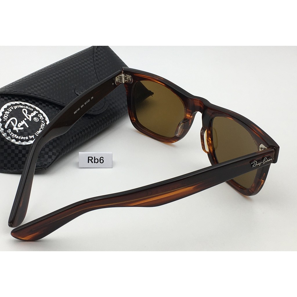 Kính Rayban RB2140 tròng thủy tinh có khắc RB chìm