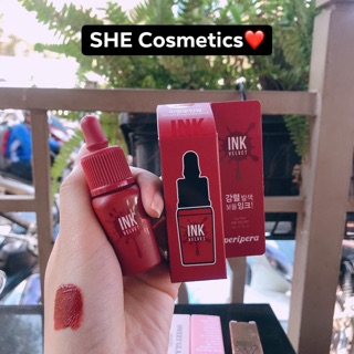Son kem lì pepipera ink velve màu #23 đỏ nâu đất ❤️