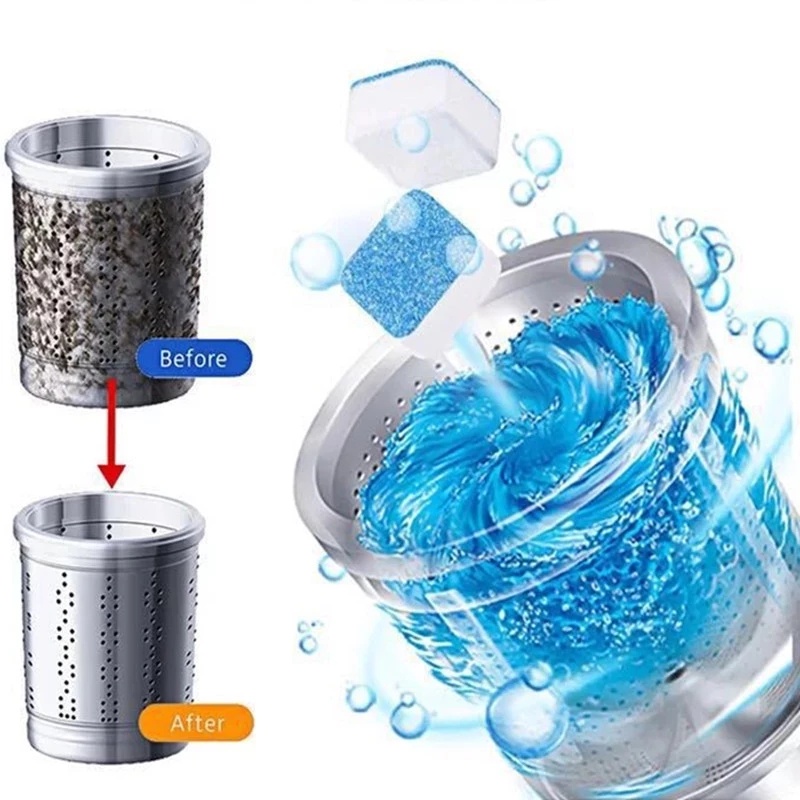 Viên sủi vệ sinh lồng máy giặt tiện lợi 15g