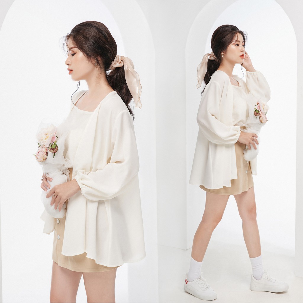 Aó khoác tay phông KEM-suri kimono - AKTP  hangkao closet | BigBuy360 - bigbuy360.vn