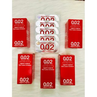 Bao cao su siêu mỏng 12 chiếc Sagami ORIGINAL 0.02