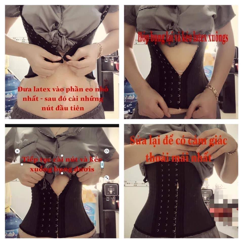 Đai nịt bụng giảm mỡ latex 25 xương. Đảm bảo chất lượng! | BigBuy360 - bigbuy360.vn