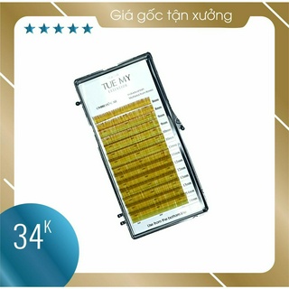 Ombre đỏ cafe - mi màu 0.07 mix size