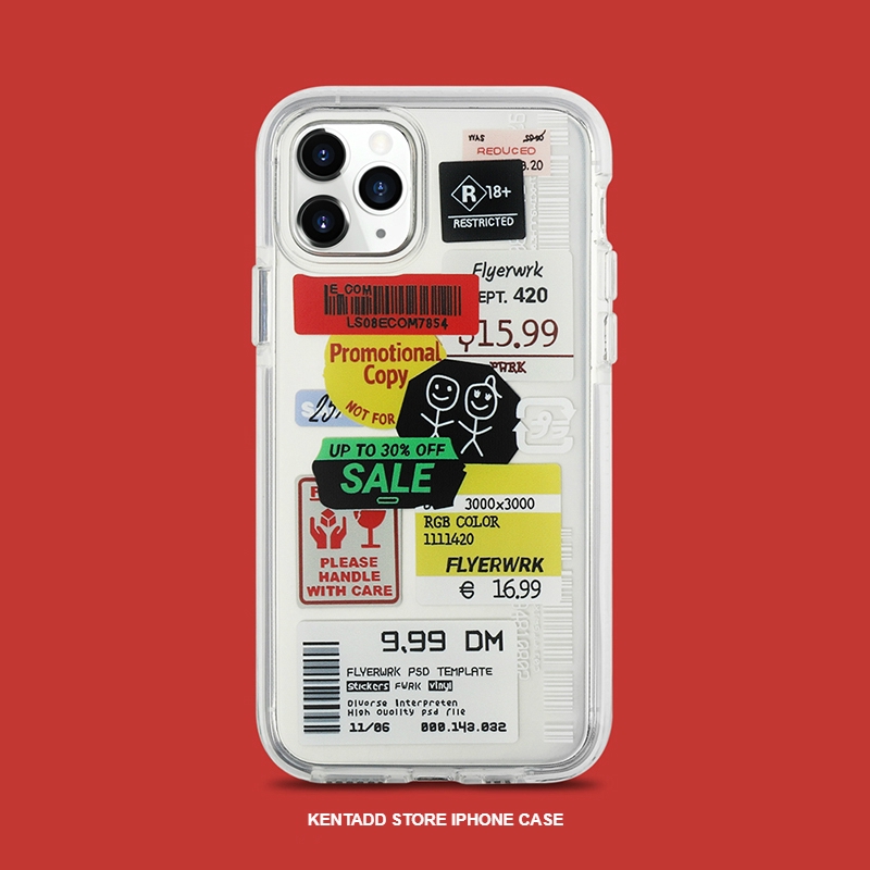 iPhone 12 Pro max Ốp điện thoại silicone mềm trong suốt họa tiết đơn giản cho iPhone 11 Pro Max SE 7 8 PLUS X XS XR 7P 8 P