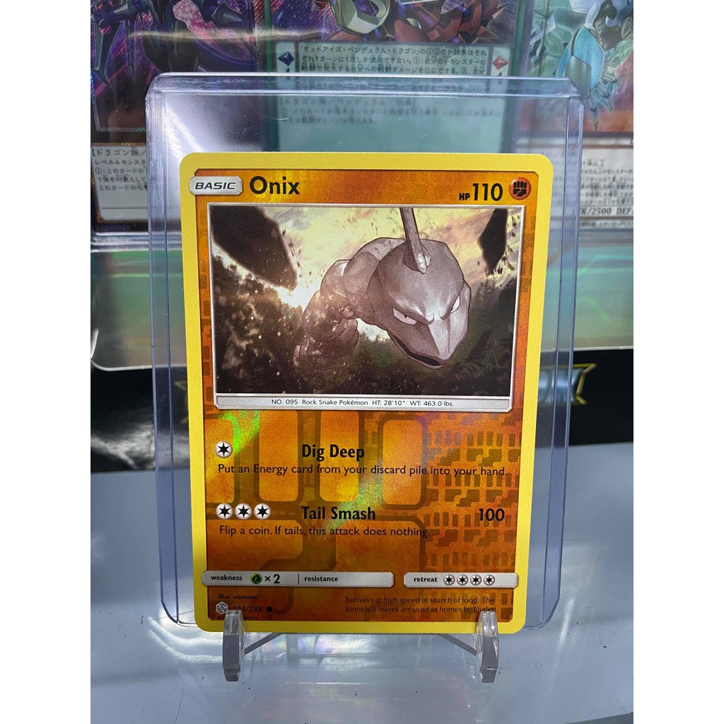 [ Dưa Hấu Yugioh ] Lá bài thẻ bài Pokemon Onix