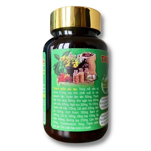 Viên uống Thiên Địa Nhân Linh Đan chứa Xuyên tâm liên - Hỗ trợ các bệnh về hô hấp, tăng cường sức đề kháng hiệu quả