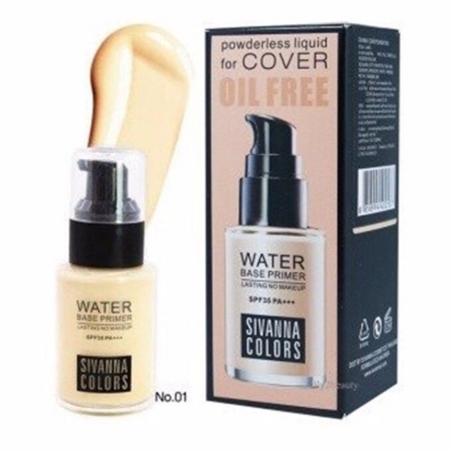 Kem nền Sivanna color water base primer