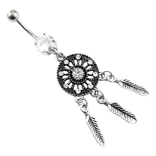 Khuyên rốn hình dreamcatcher thời trang cho nữ