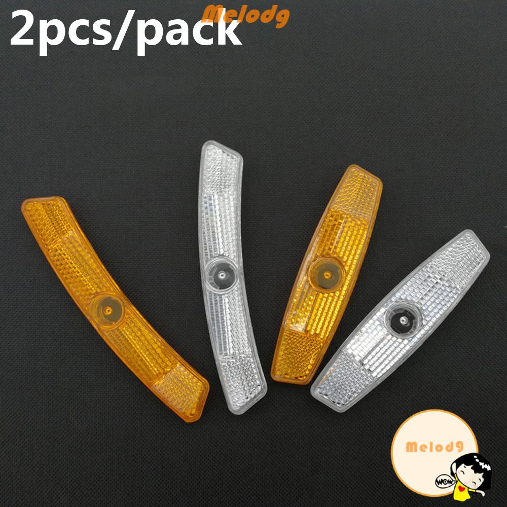 Bộ 2 Kẹp Phản Quang An Toàn Gắn Căm Xe Đạp Leo Núi Nhiều Màu Sắc