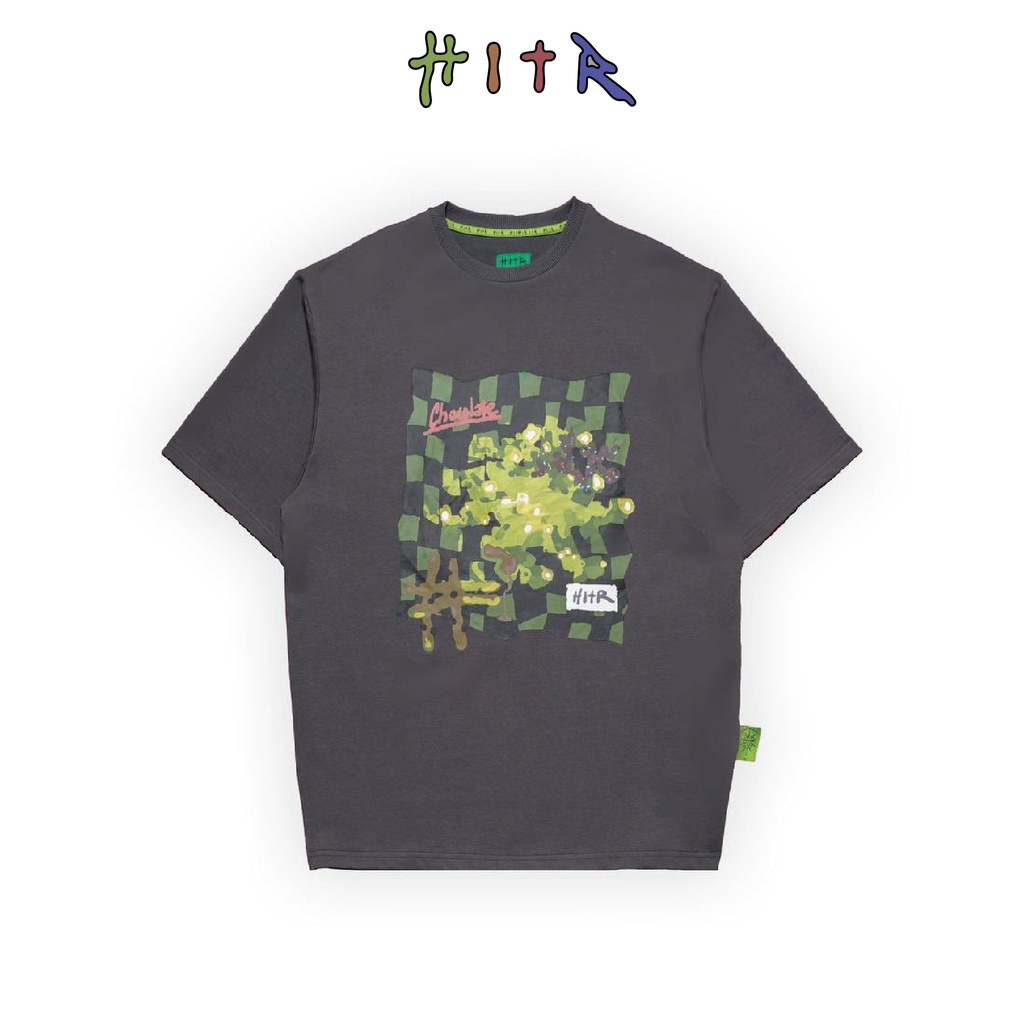 Áo thun unisex HITR Matcha phông tay lỡ nam nữ form rộng oversize