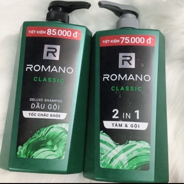 Dầu gội Romano cao cấp dành cho nam