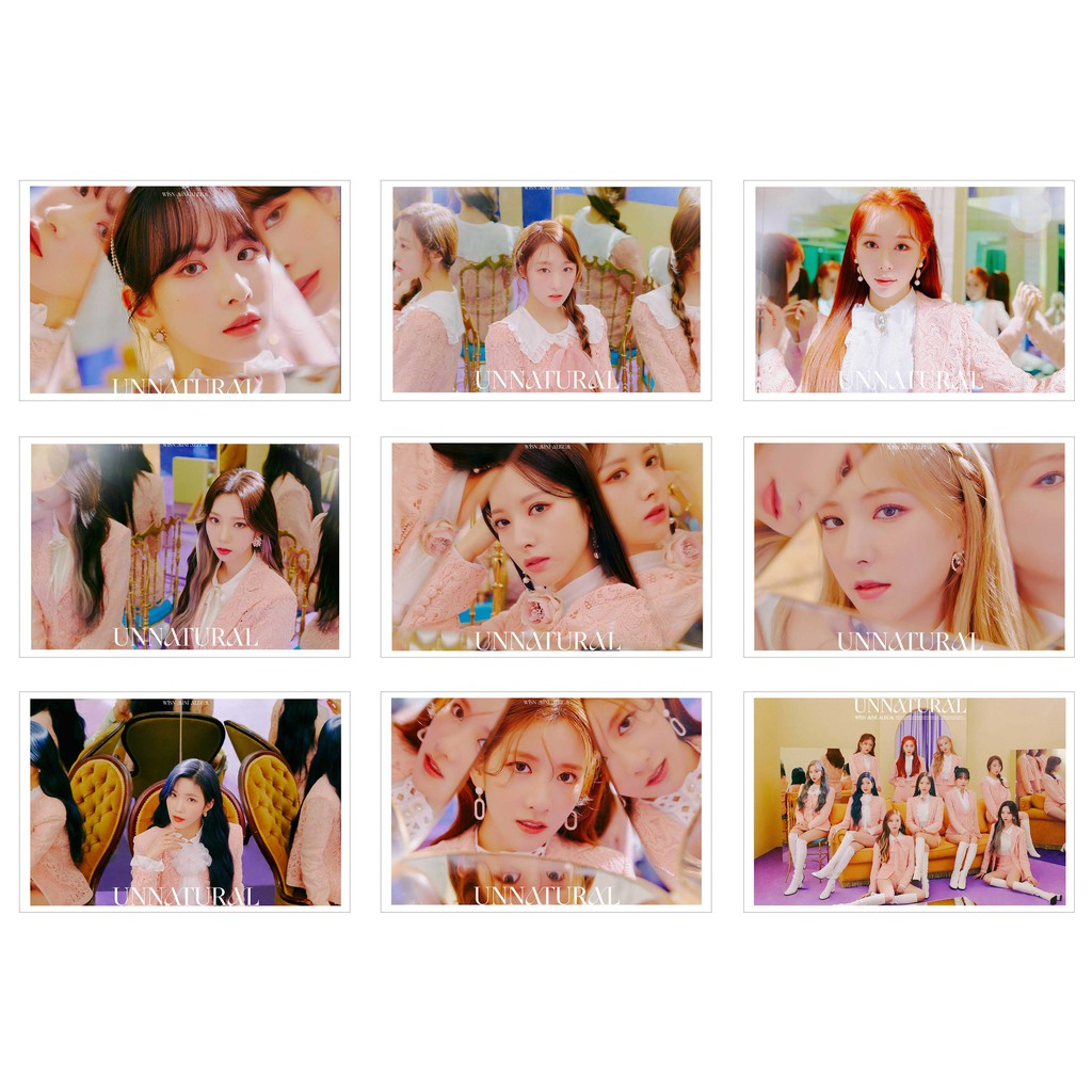[Ép Lụa] Lomo Card 36 Ảnh WJSN -Unnatural Teaser Photos