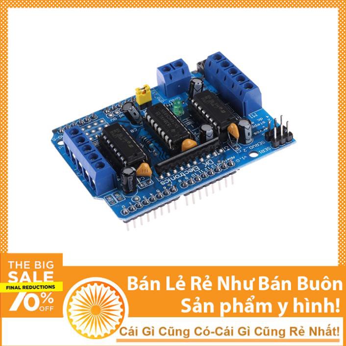 Module Điều Khiển Động Cơ Arduino Motor Shield L293D