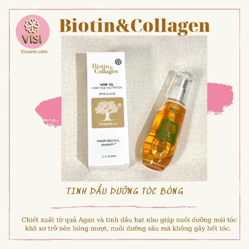 Dưỡng tóc Biotin Collagen chính hãng