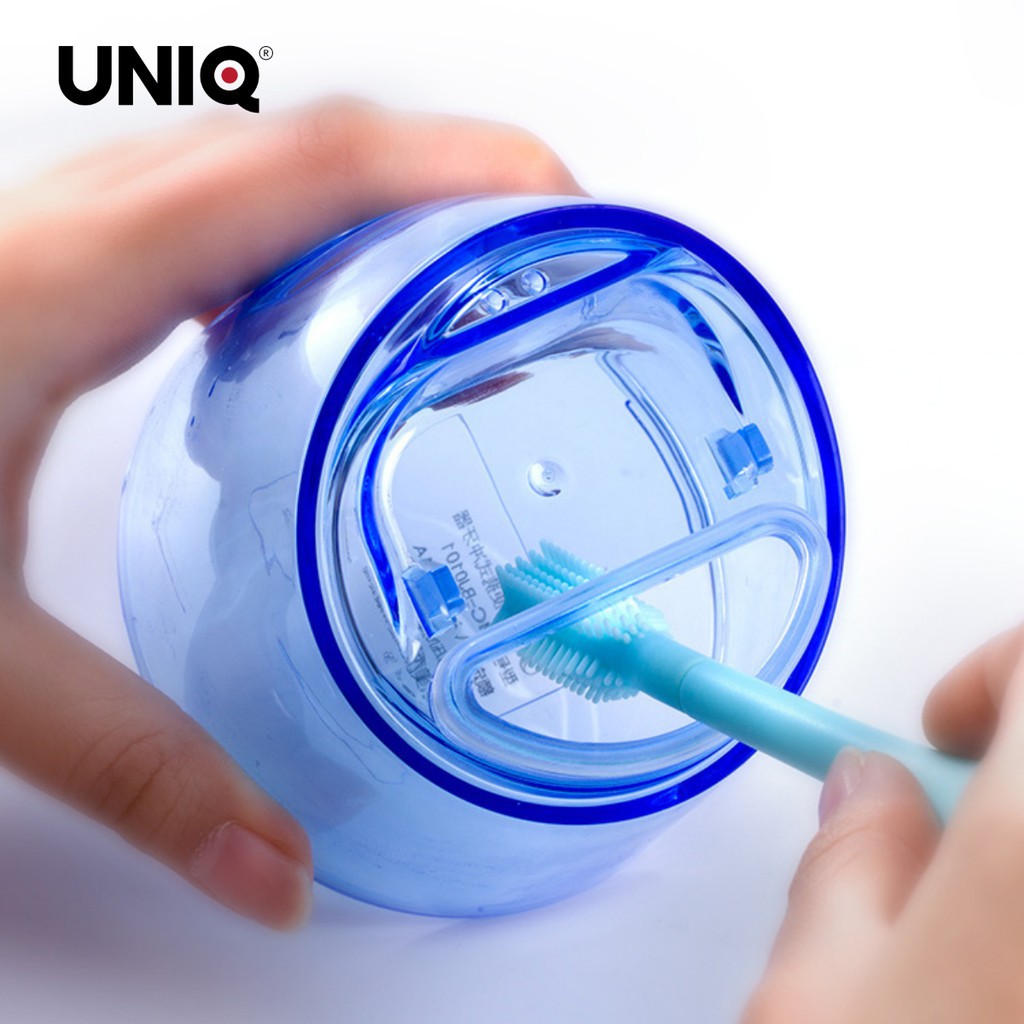 Tăm nước cầm tay UNIQ Smile S1 waterpik động cơ Nhật Bản siêu bền máy vệ sinh răng miệng xịt rửa làm sạch kẽ niềng 300ml