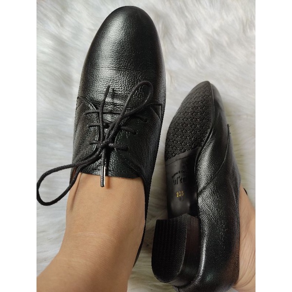 Giày da thật size 36 -37 mỏng