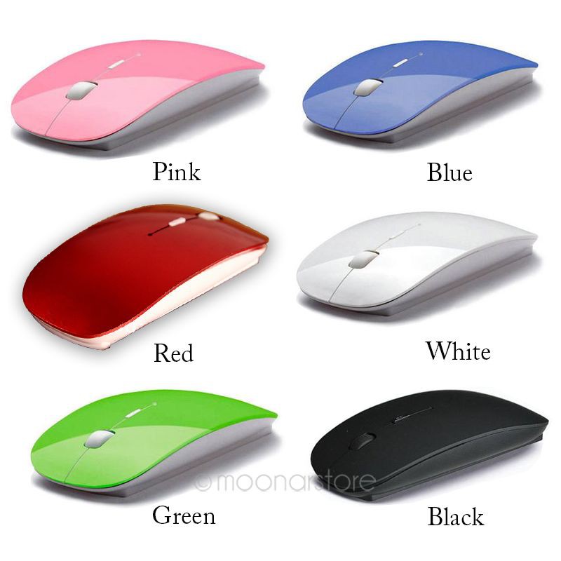 Chuột quang không dây kiểu dáng nhỏ gọn 4D Mouse (Giao màu ngẫu nhiên)