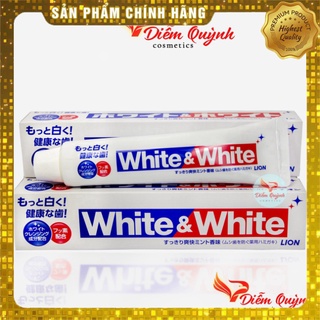 Kem đánh răng White & White Nhật Lion 150g
