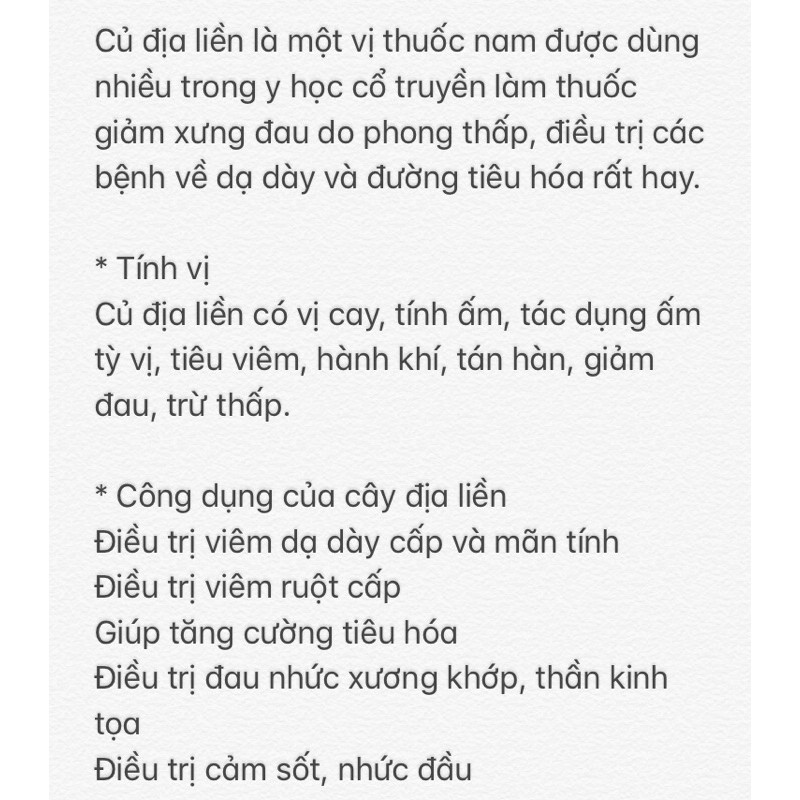 1kg địa liền rừng tươi hay  tốt cho khớp