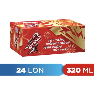 thùng 24 lon Sting 330ml