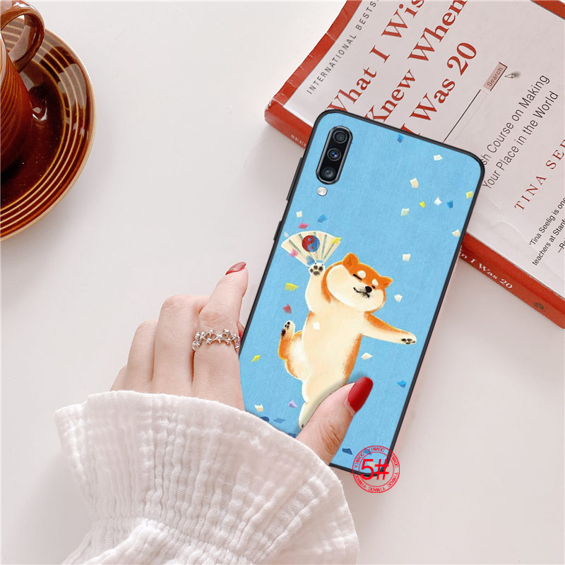 Ốp lưng điện thoại mềm dành cho Samsung A10 A20 A30 A40 A50 A60 A70 A51 A71 A81 A91 hình Shiba Inu