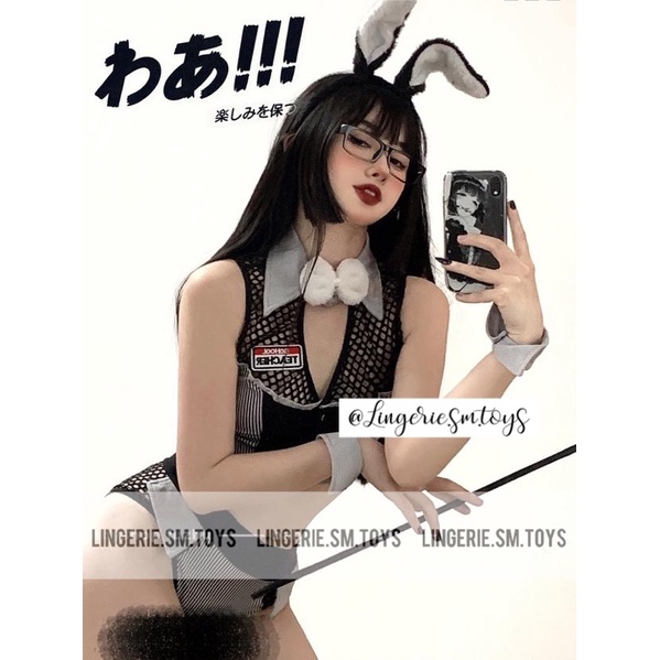QR226 Trang Phục Cô Giáo Thỏ - Cosplay Cho Nữ Gợi Cảm
