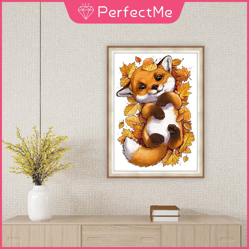 Bộ tranh đính đá 5D tự làm hình chú sóc trang trí tường nhà