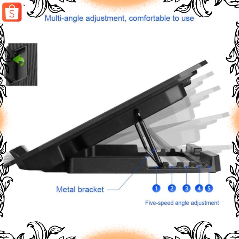 Đế Tản Nhiệt Cho Laptop Notebook Macbook Đứng 2fan | BigBuy360 - bigbuy360.vn