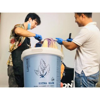 BỘT TẨY TÓC ELGON TĂNG CƯỜNG ÁNH SẮC XANH EXTRA BLUE 500G