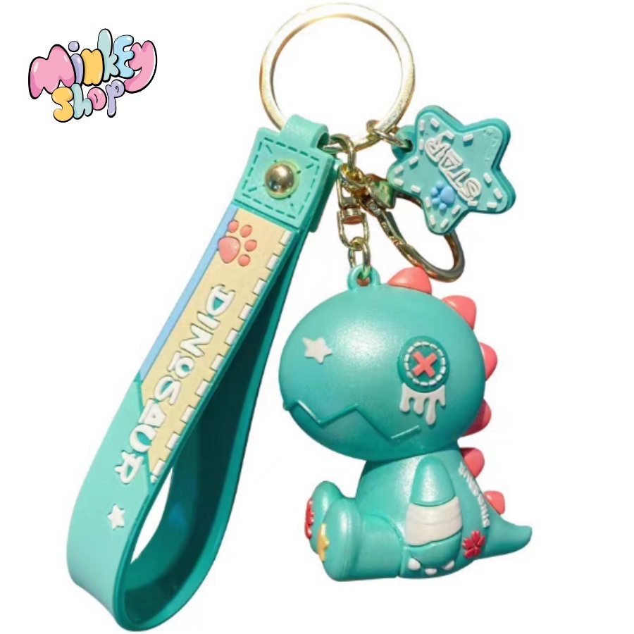 Móc Khóa Đẹp Hình Khủng Long Dễ Thương phụ kiện Túi Xách -Minkey