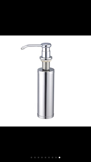 Bình đựng xà phòng rửa tay inox 304